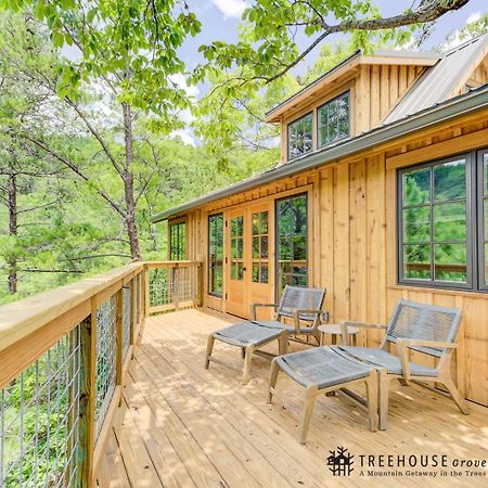 The Moosewood In Treehouse Grove At Norton Creek Vila Gatlinburg Exterior foto