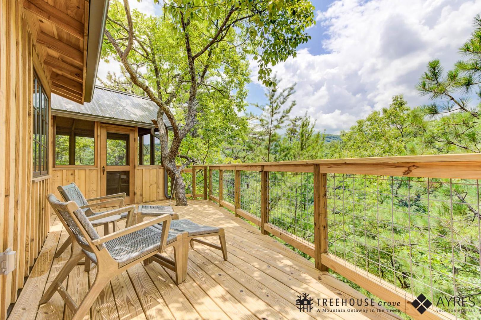 The Moosewood In Treehouse Grove At Norton Creek Vila Gatlinburg Exterior foto