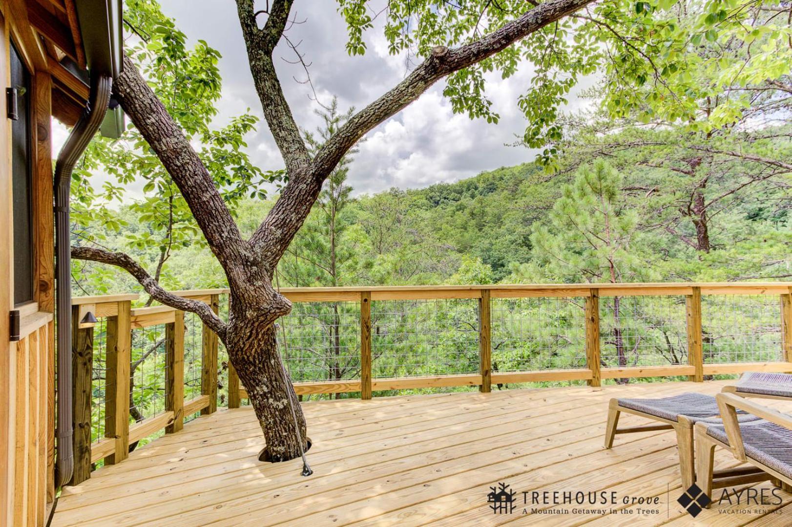 The Moosewood In Treehouse Grove At Norton Creek Vila Gatlinburg Exterior foto